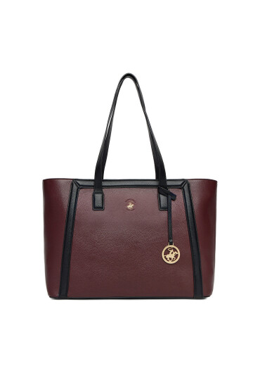 Beverly Hills Polo Club Дамска чанта C-BHPC-L-007-08 Бордо - Mera.bg