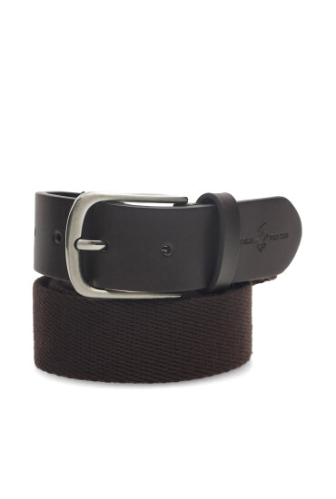 Beverly Hills Polo Club Мъжки колан BHPC-M-007-SS24 Кафяв - Mera.bg