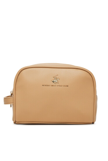 Beverly Hills Polo Club Несесер BHPC-U1-004-SS25 Бежов - Mera.bg