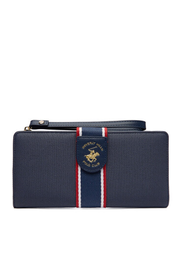 Beverly Hills Polo Club Портфейл CEO-BHPC-W1-006-AW25 Тъмносин - Mera.bg