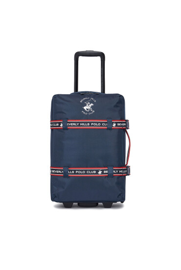 Beverly Hills Polo Club Самолетен куфар за ръчен багаж BHPC-WAL-001-S Тъмносин - Mera.bg