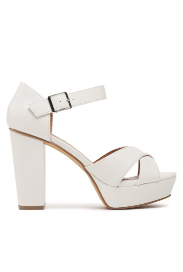 Bianco Сандали 11200345 Off White - Mera.bg