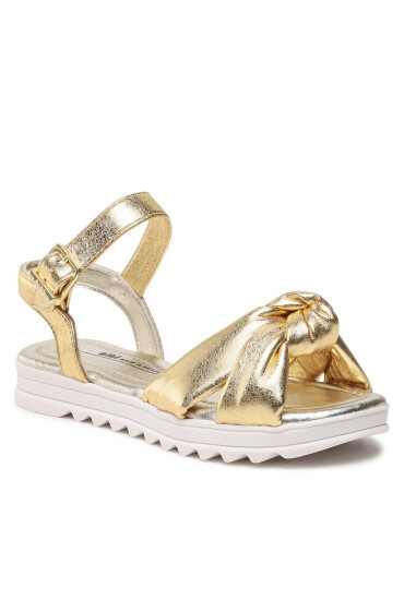 Bibi Сандали Flat Form 1059241 Gold - Mera.bg