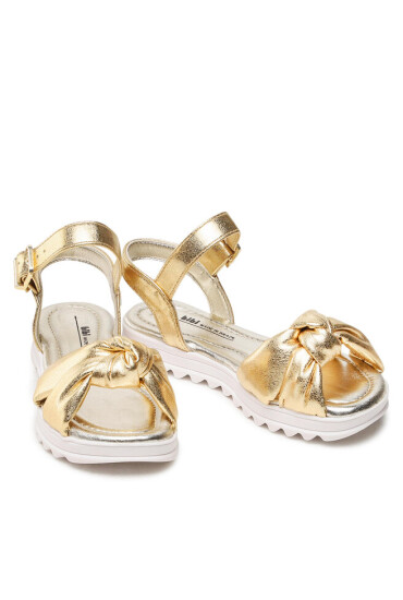 Bibi Сандали Flat Form 1059241 Gold - Mera.bg