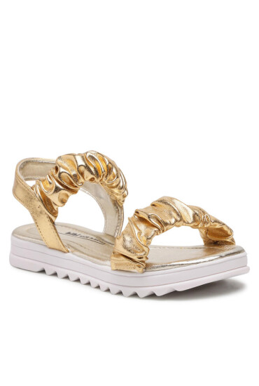 Bibi Сандали Flat Form 1059231 Gold - Mera.bg