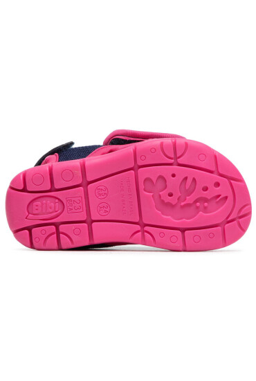 Bibi Сандали Basic Sandals Mini 1101094 Naval/Hot Pink - Mera.bg