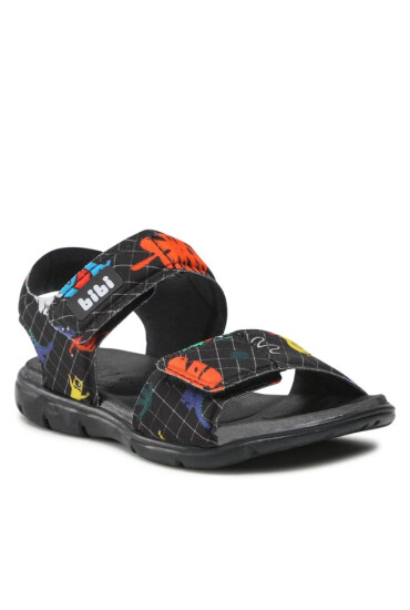 Bibi Сандали Basic Sandals Mini 1101131 Black/Print - Mera.bg