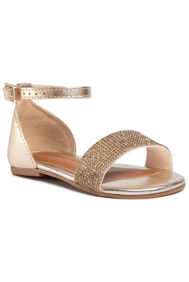 Bibi Сандали Mini Me 1102033 White Gold - Mera.bg