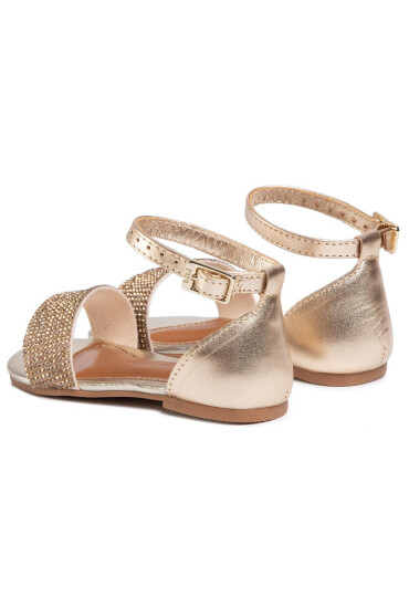 Bibi Сандали Mini Me 1102033 White Gold - Mera.bg