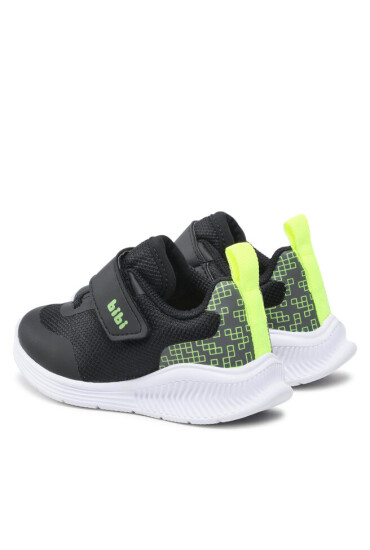Bibi Сникърси Fly Baby 1136194 Black/Amarelo Fluor - Mera.bg