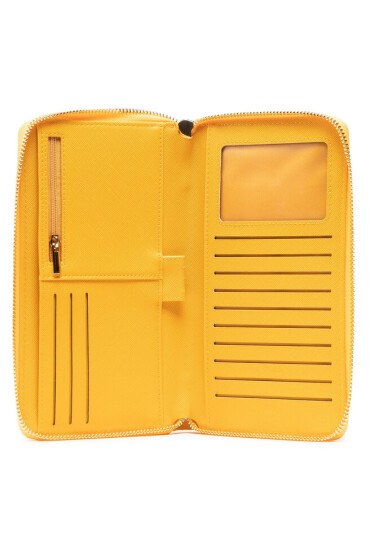 Big Star Голям дамски портфейл HH674001 Yellow - Mera.bg
