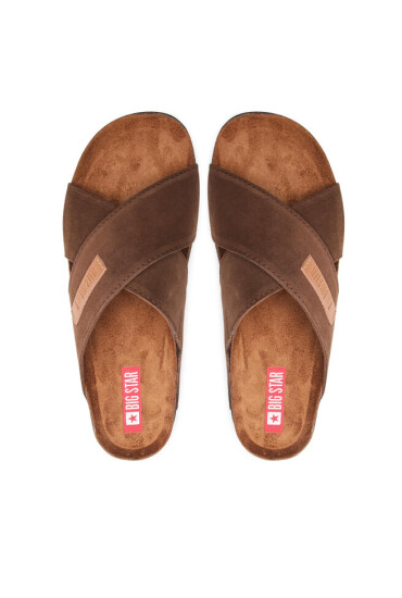 Big Star Shoes Чехли JJ176006 Chocolate - Mera.bg