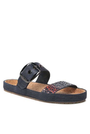 Big Star Shoes Чехли JJ274727 Navy Snake - Mera.bg