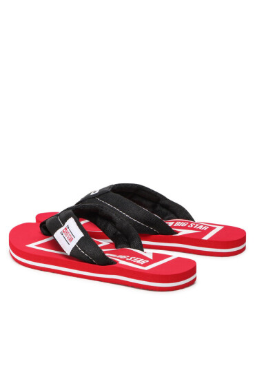 Big Star Shoes Джапанки JJ274A427 Red - Mera.bg