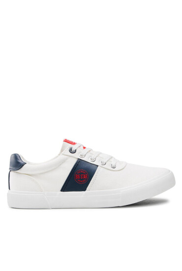 Big Star Shoes Гуменки JJ174253 White/Navy - Mera.bg