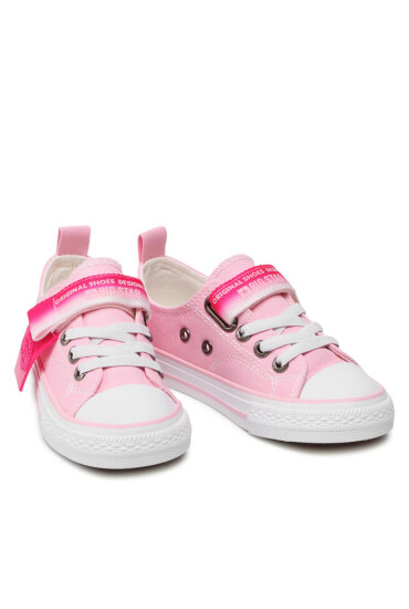 Big Star Shoes Кецове JJ374073 Lt. Pink - Mera.bg