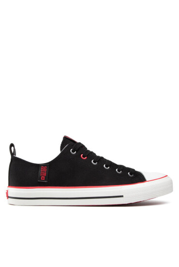 Big Star Shoes Кецове JJ174061 Black/Red - Mera.bg