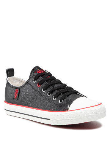 Big Star Shoes Кецове JJ174068 Black/Red - Mera.bg