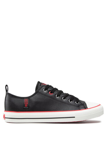 Big Star Shoes Кецове JJ174068 Black/Red - Mera.bg