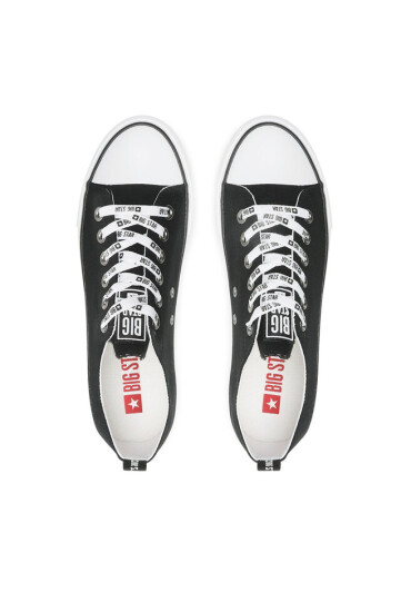Big Star Shoes Кецове KK174049 Black - Mera.bg