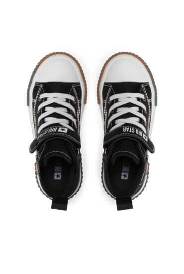 Big Star Shoes Кецове KK374014 Black - Mera.bg