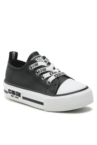 Big Star Shoes Кецове KK374043 Black - Mera.bg