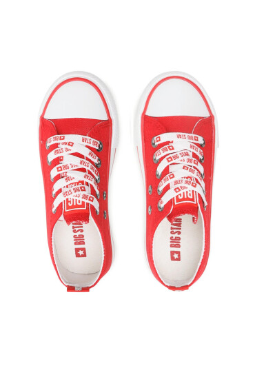 Big Star Shoes Кецове KK374047 Red - Mera.bg