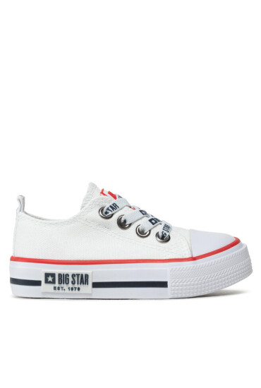 Big Star Shoes Кецове KK374068 White - Mera.bg