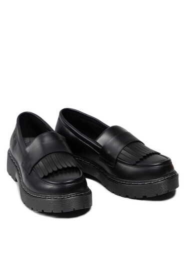 Big Star Shoes лоуфъри с дебела подметка II274100 Black - Mera.bg