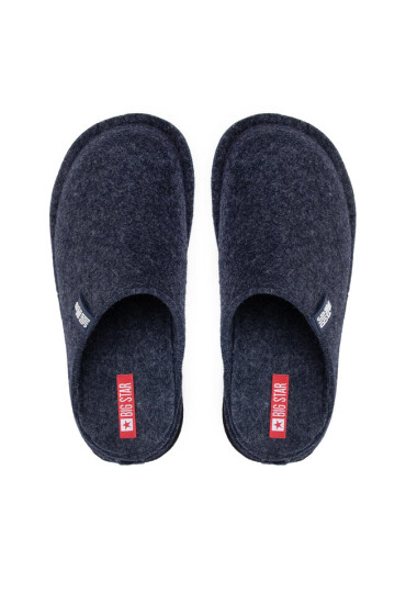 Big Star Shoes Пантофи KK276013 Тъмносин - Mera.bg