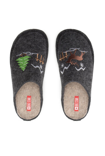 Big Star Shoes Пантофи KK276018 Черен - Mera.bg