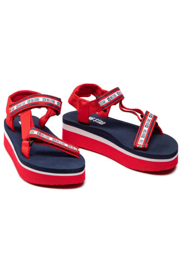 Big Star Shoes Сандали HH274A102 Red - Mera.bg
