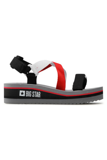 Big Star Shoes Сандали HH274A082 Red/White - Mera.bg