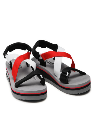 Big Star Shoes Сандали HH274A082 Red/White - Mera.bg