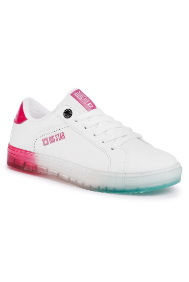 Big Star Shoes Сникърси FF274921 White/Pink/Blue - Mera.bg