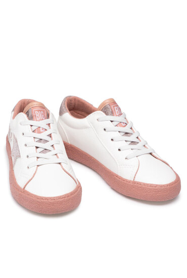 Big Star Shoes Сникърси FF374035 White/Lt.Pink - Mera.bg