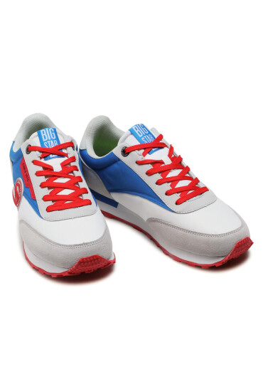 Big Star Shoes Сникърси HH174248 White/Royal Blue - Mera.bg