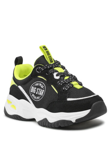 Big Star Shoes Сникърси JJ374271 Black/Yellow - Mera.bg