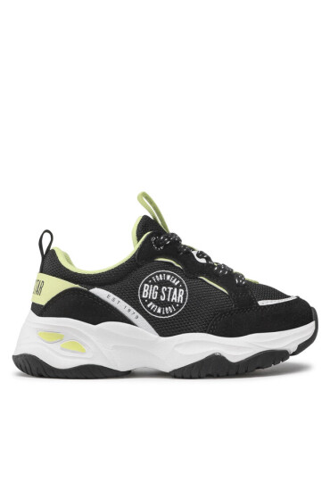 Big Star Shoes Сникърси JJ374271 Black/Yellow - Mera.bg