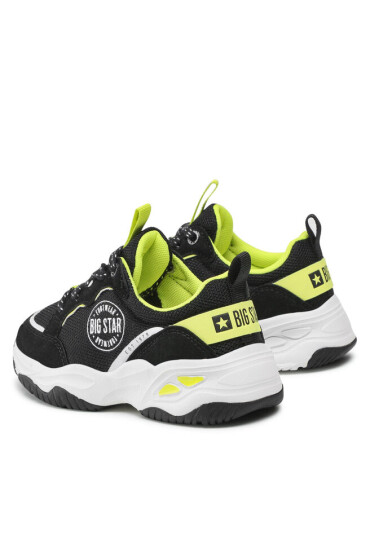 Big Star Shoes Сникърси JJ374271 Black/Yellow - Mera.bg