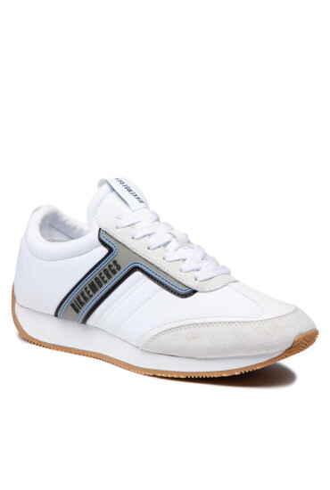 Bikkembergs Сникърси B4BKM0234 White/Elephant Skin - Mera.bg