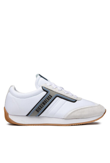 Bikkembergs Сникърси B4BKM0234 White/Elephant Skin - Mera.bg