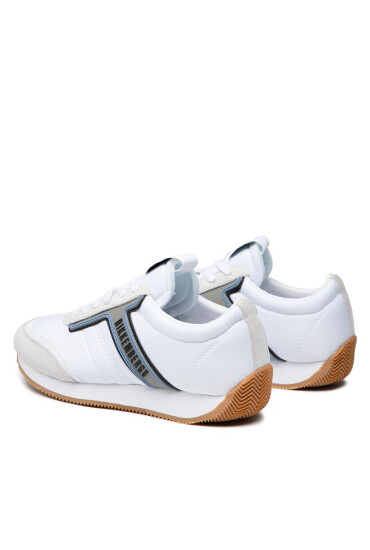 Bikkembergs Сникърси B4BKM0234 White/Elephant Skin - Mera.bg