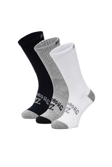 Billabong Дълги чорапи AS__01W_SS25 (3-PACK) Сив - Mera.bg