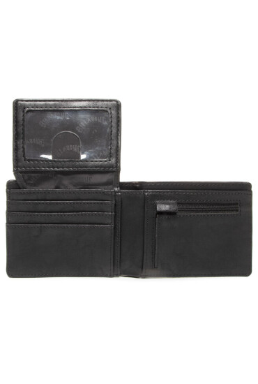 Billabong Голям мъжки портфейл Dimension S5WM07BIP0 Black Grain 4566 - Mera.bg