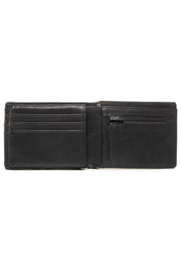 Billabong Голям мъжки портфейл Dimension S5WM07BIP0 Black Grain 4566 - Mera.bg