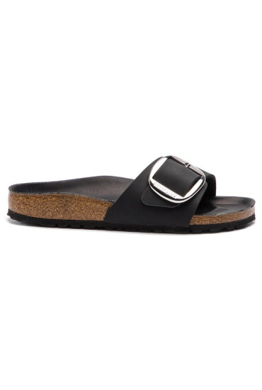 Birkenstock Чехли Madrid Big Buckle 1006523 Черен - Mera.bg
