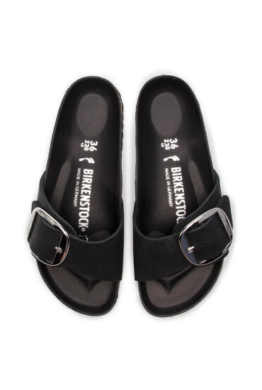 Birkenstock Чехли Madrid Big Buckle 1006523 Черен - Mera.bg