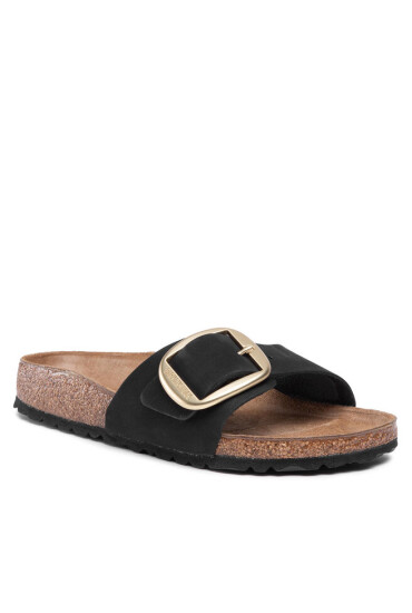 Birkenstock Чехли Madrid Big Buckle 1023373 Черен - Mera.bg