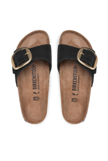 Birkenstock Чехли Madrid Big Buckle 1023373 Черен - Mera.bg